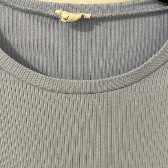 Periwinkle Garage Crop Long Sleeve - Picture 2 of 3
